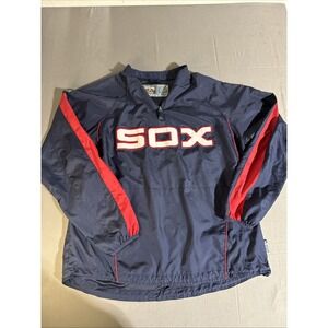 VTG Majestic Cooperstown Chicago White Sox‎ Baseball Jacket Size L